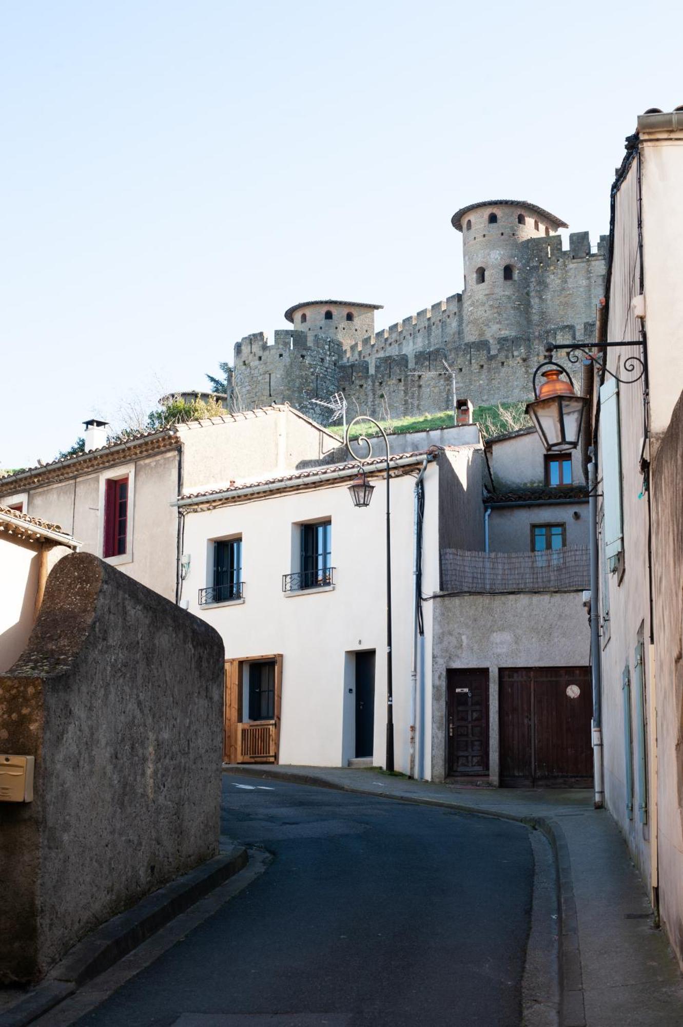 La Maison Rue Nadaud, Au Pied Des Remparts Carcassonne Exterior photo
